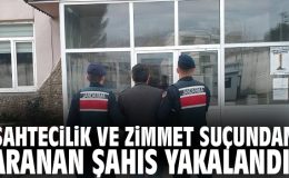 Hapis Cezası Olan Şahıs Jandarma Tarafından Yakalandı