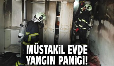 Kızıltepe’de Müstakil Evde Yangın Çıktı!