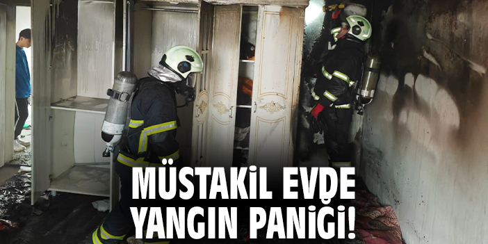 Kızıltepe’de Müstakil Evde Yangın Çıktı!