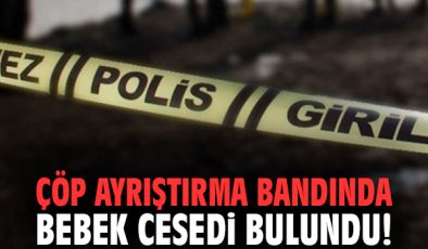 Bergama’da Çöp Bantında Ölü Bebek Bulundu!