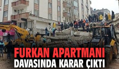 Nizip’teki Furkan Apartmanı Davasında Karar Çıktı!