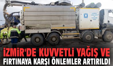 İzmir’de Fırtına Önlemleri: Tüm Birimler Teyakkuzda!