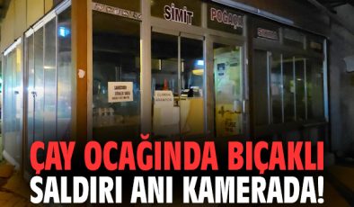 Çay Evinde Bıçaklı Saldırı: 1 Yaralı, Şüpheli Yakalandı