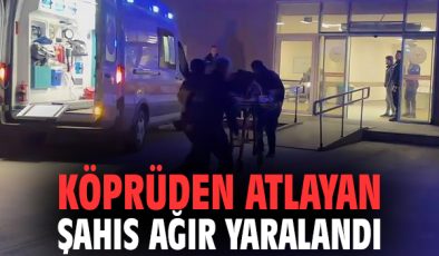 Erzincan’da Battı-Çıktı Köprüsünden Atlayan Kişi Yaralandı