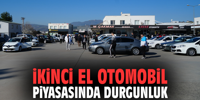 Samsun İkinci El Pazarında Satış Durgunluğu