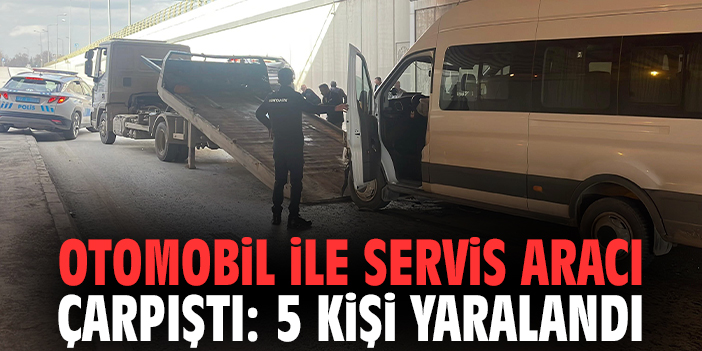 Karatay’da Trafik Kazası: 5 Yaralı!