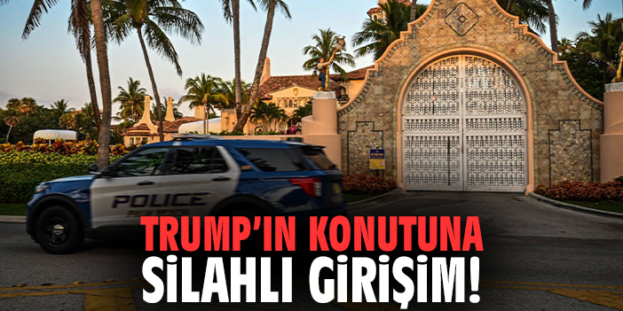 Trump’ın Mar-a-Lago’sunda Silahlı Saldırı!