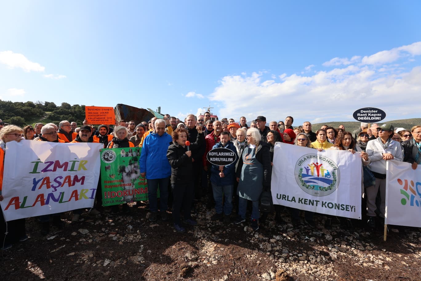 Demircili Ada Koyu’nda Hurda Gemiye Karşı Kararlı Duruş