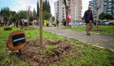 Buca’da 6 Şubat’ta kaybedilenler fidanlarla anıldı