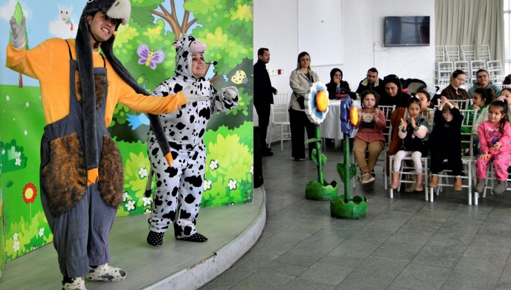 Bornova’da yarıyıl tatili tiyatroyla şenlendi