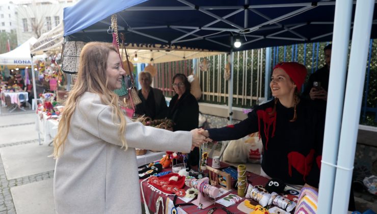 Konak’ın Sevgililer Günü El Emeği Kermesi başladı