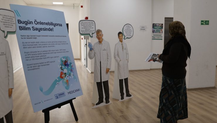 Konak’ta rahim ağzı kanserine karşı bilimsel farkındalık