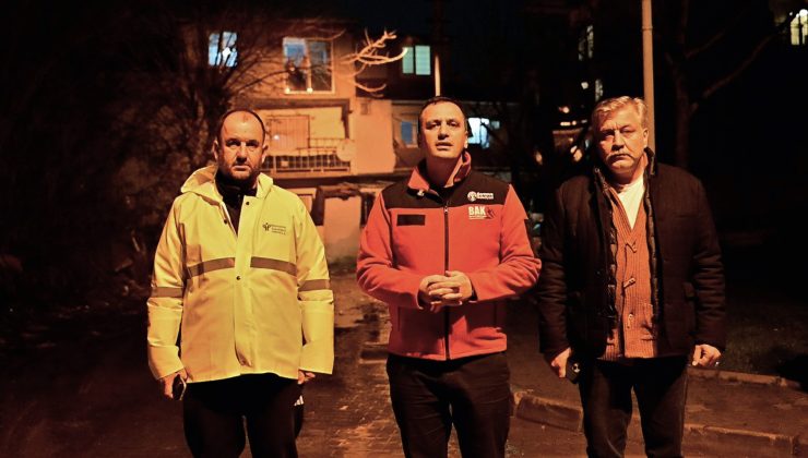 Bornova’da sel seferberliği