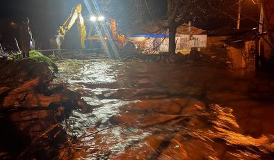 Ödemiş Belediyesi Kuvvetli Yağışlara Karşı Teyakkuzda