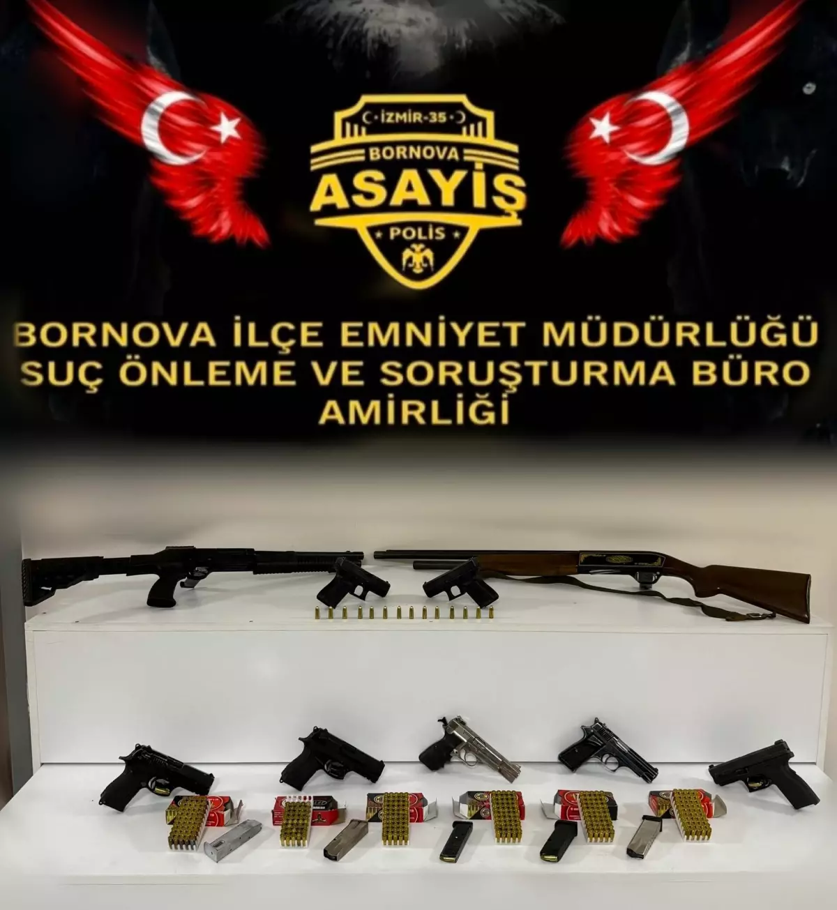 Bornova’da Silah Operasyonu: 3 Tutuklama!