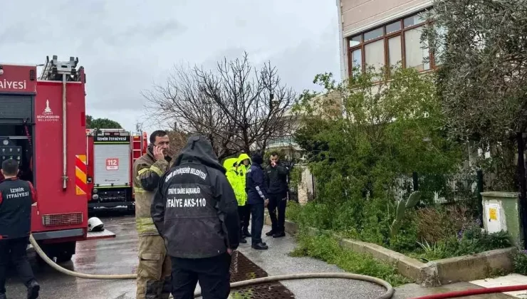 İzmir’de Yangın Faciası: 1 Ölü, 1 Yaralı