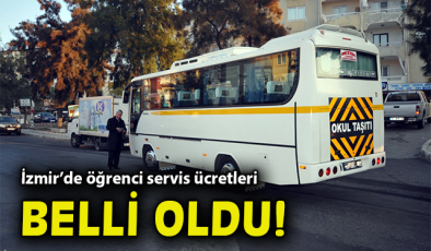 İzmir’de Öğrenci Servis Ücretlerine Yüzde 5 Zam!