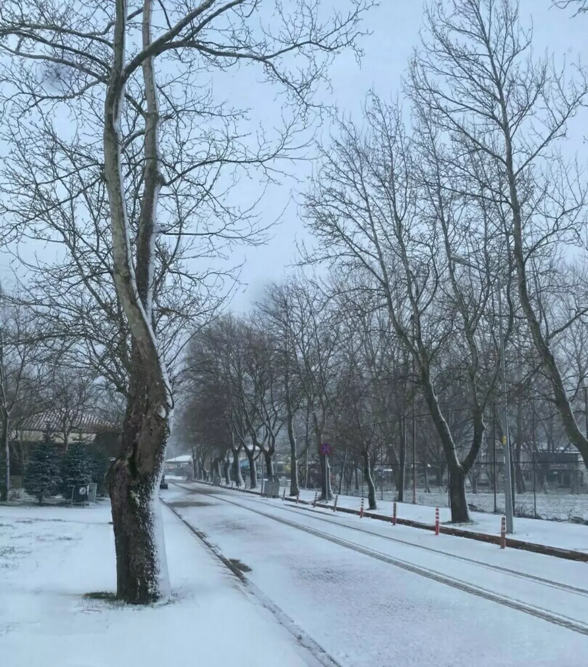 İzmir Yüksek Kesimlerine Gece Kar Yağdı!