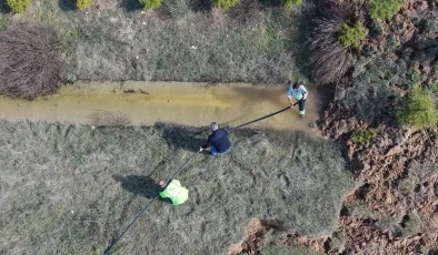 Toprak Kayması Sonrası Otoyolda Çalışmalar Devam Ediyor