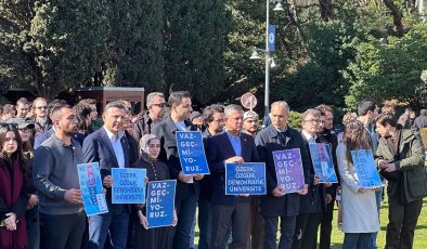 Özgür Özel Boğaziçi Üniversitesi’nde