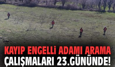 Kayıp Salih Ertaş için büyük arama çalışmaları sürüyor!