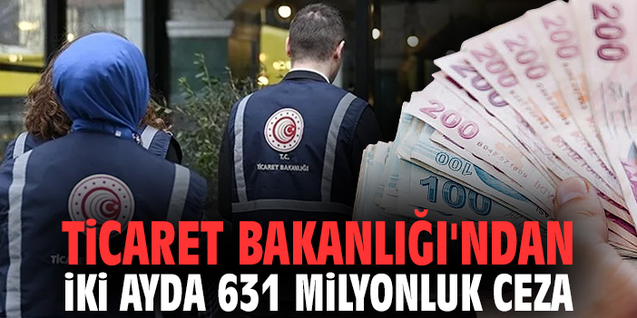 2026’da Denetimlerden 631 Milyon Lira Ceza!