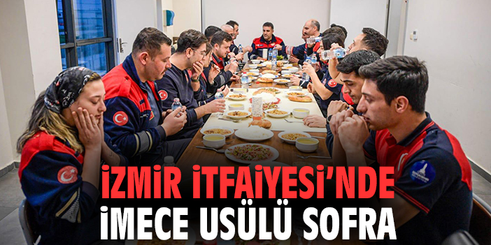 İtfaiye Ekipleri Ramazan’da İftar İçin Bir Arada