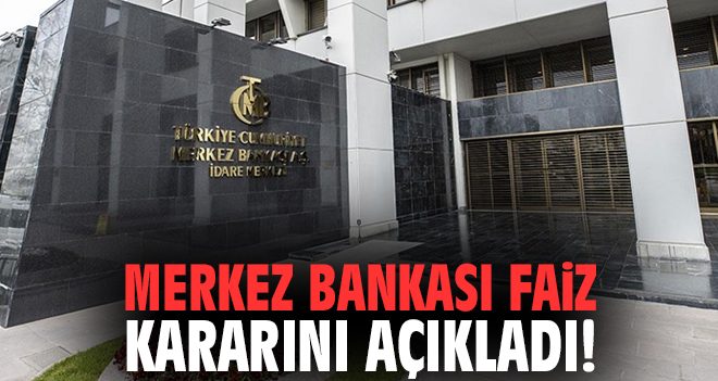 TCMB Faiz Kararını Açıkladı: Faiz Sabit Kalacak