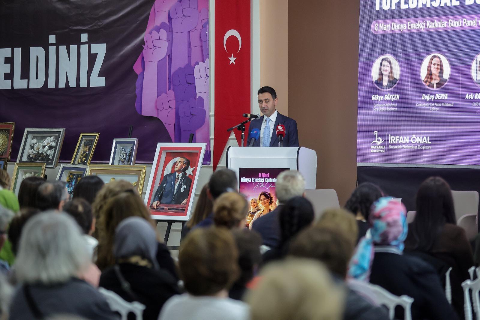 Bayraklı’da “Kadın Emeği ve Toplumsal Dönüşüm” Buluşması