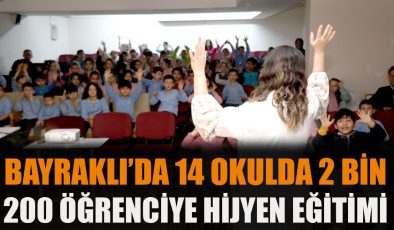 Bayraklı’da Çocuklara El Hijyeni Eğitimi!